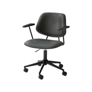 【ポイント7倍!水曜定休セール】 東谷 デスクチェア ブラック PC-80BK