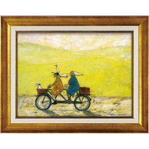 【ポイント7倍!水曜定休セール】 ユーパワー サム・トフト Gel加工 アートフレーム 「ごきげんな日」