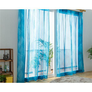 �_�|�C���g10�{�I5/18�����΂̓��^ ���[�X�J�[�e�� ��200cm×��118cm �u���[ 1�� �􂦂� ���{�� �A�W���X�^�[�t�b�N�t�� ���[�S ���r���O �_�C�j���O �x�b�h���[��