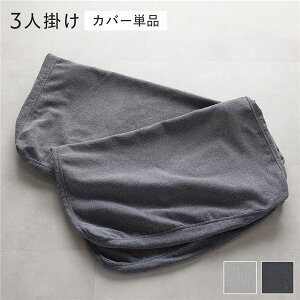 【ポイント7倍!水曜定休Pアップ】 スライド式ソファベッド 専用カバー 単品 3人掛け ダークグレー 洗濯可能