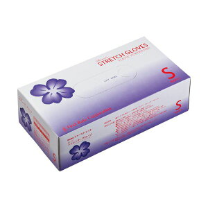 〔まとめ〕 ファーストレイト プレミアストレッチグローブ パウダーフリー S FR-936 1箱 (100枚) 〔×3セット〕 使い捨て手袋