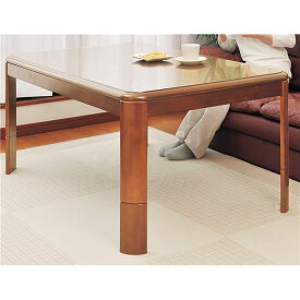＼ポイント8倍／ リビングこたつテーブル 本体 （長方形 80cm×120cm） 高さ3段階調節可 木製脚 フレーム 〔和室 洋室〕