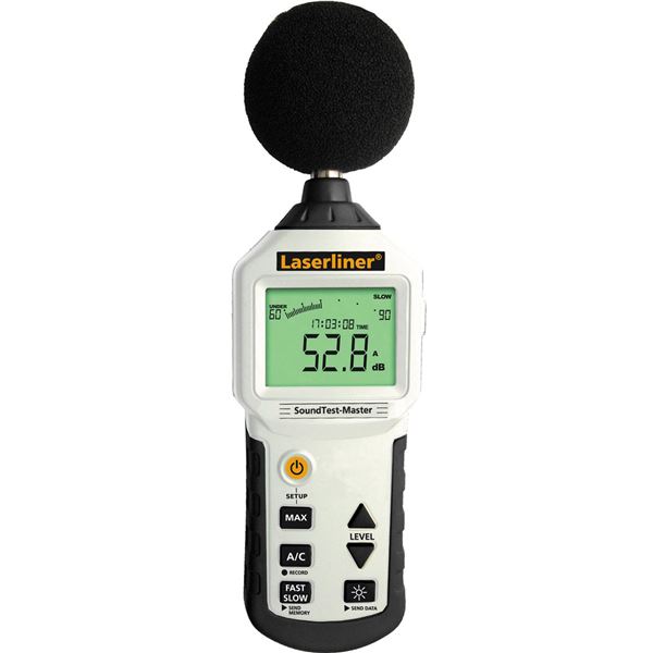 騒音計 (音量測定器 環境測定器) ウマレックス 防風スポンジ データロガー機能付き サウンドテストマスター 