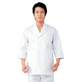 workfriend 男子調理用白衣綿100%七分袖 SKG311 3Lサイズ