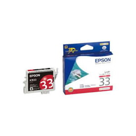 【ショップP★5倍+スーパーセール同時開催!】 【業務用5セット】【純正品】 EPSON エプソン インクカートリッジ/トナーカートリッジ 【ICR33 RED レッド】 ×5セット