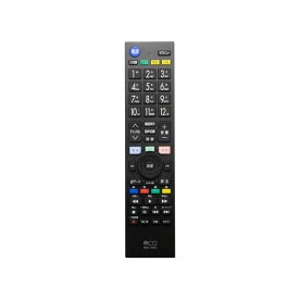 （まとめ） MCO TV用リモコン シャープ対応 MRC-SH01 【×2セット】