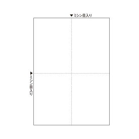 【ポイント5倍 4/20の5のつく日】 （まとめ）TANOSEEマルチプリンタ帳票(スーパーエコノミー) A4 白紙 4面 1冊(100枚) 【×20セット】