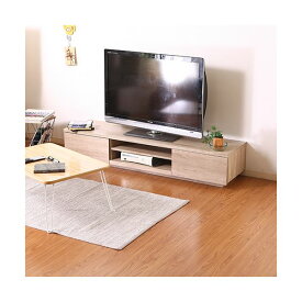 ＼ポイント8倍／ テレビ台 テレビボード 約幅150cm ホワイトオーク AV機器収納対応 引き出し付き 木目調 ローボード リビング ベッドルーム