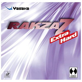 【ポイント5倍 4/20の5のつく日】 Yasaka（ヤサカ） ハイブリッド裏ソフトラバー RAKZA Z Extra Hard ラクザZ エクストラハード 赤 TA（特厚）