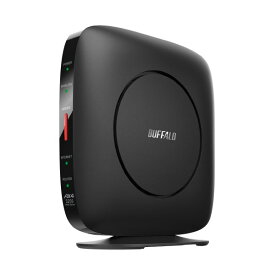 【ポイント4倍！水曜定休日Pアップ】 BUFFALO Wi-Fi6対応ルーター ブラック WSR-3200AX4S-BK