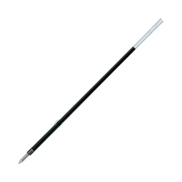 まとめ）三菱鉛筆 油性ボールペン 替芯 0.5mm 赤 VERYノック 極細用
