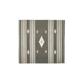 ラグマット 絨毯 幅180×奥行180cm TTR-162A 正方形 綿 コットン インド製 リビング ダイニング ベッドルーム 寝室 居間