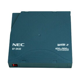 【★5倍！楽天勝利 5/27 23:59まで！】 NEC LTO Ultrium3データカートリッジ 400GB(非圧縮時)/800GB(圧縮時) EF-2432 1巻