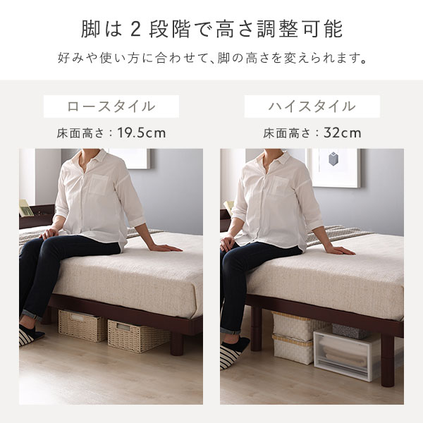 【楽天市場】ベッド ワイドキング 200(S+S) 2層ポケットコイル