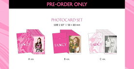 【公式トレカ】 TWICE トゥワイス 『 FANCY YOU 』 予約購入特典 フォトカード トレカ 10枚セット