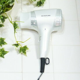 [送料無料(沖縄、離島除く)] コイズミ 軽ジョーブ マイナスイオンヘアドライヤー ＜KHD-9740/W＞ ホワイト