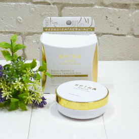 [送料無料(沖縄、離島除く)] 芦屋化粧品 SPIRA WHITE クッションファンデーション ＜SPF30/PA+++＞ 15g ライトベージュ