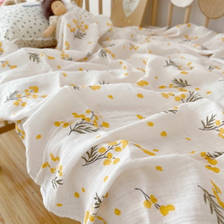 楽天市場 人気 ガーゼケット おくるみ 新生児 プレゼント 赤ちゃん ガーゼ お昼寝 布団 ミモザ 小花柄 贈り物 出産祝い 涼 通気性 Momotona 楽天市場 人気 ガーゼケット おくるみ 新生児 プレゼント 赤ちゃん ガーゼ お昼寝 布団 ミモザ 小花柄 贈り物 出産祝い 涼 通気性 Momotona