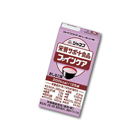 ★春の購入応援★【介護食】[キユーピー] ジャネフ 栄養サポート飲料 ファインケア おしるこ味 125ml 【3980円以上購入で送料無料】【キューピー やさしい献立 介護食品 栄養補助飲料】