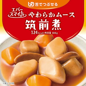 介護食 大和製罐 エバースマイル ムース食 主菜 スタンダード 筑前煮 ◆ 舌でつぶせる やわらかムース ソフト食 病院 介護施設 食事 嚥下 おかず レトルト 高カロリー とろみ 常温 防災 公式