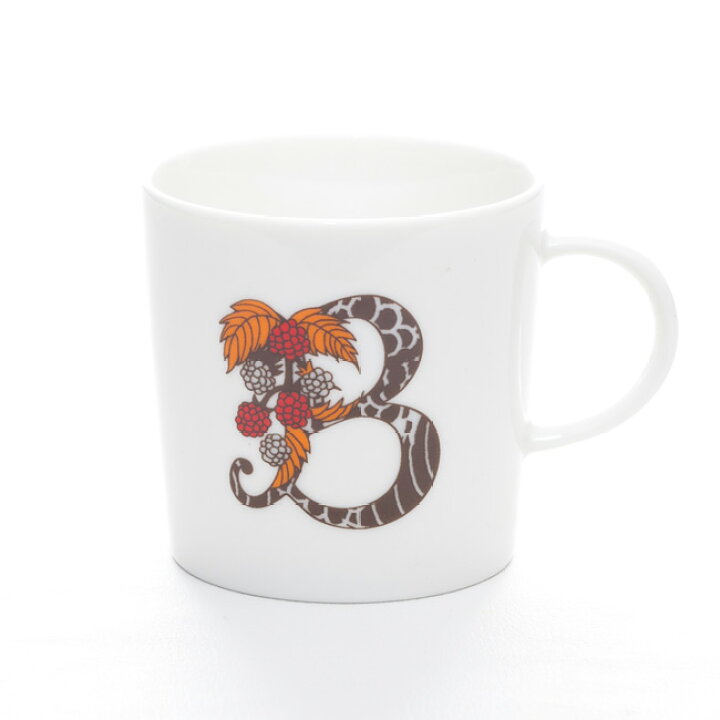 楽天市場 イニシャル マグカップ Mugoo 落ち着いたオトナ可愛いデザイン 花言葉シリーズ B あなたと共に ワンポイントの花柄とイニシャルの コンビ 母の日ギフト 誕生日プレゼント 贈り物 新築祝い 引越祝い 転職祝い 昇進祝い 入学祝い 就職祝い にも喜ばれます