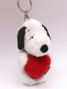 スヌーピー プチふわ MC マスコット BK ハート キーホルダー 黒 ぬいぐるみ SNOOPY グッズ PEANUTS キャラクター プレゼント 人気 かわいい