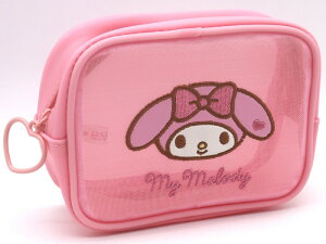 マイメロディ メッシュポーチ サンリオキャラクターズ グッズ ミニポーチ 小物入れ かわいい 人気 sanrio 化粧ポーチ メイクポーチ