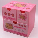 ハローキティ キャラチェスト ピンク サンリオキャラクターズ ギャル ヒョウ柄 小物入れ sanrio グッズ 卓上収納 コス…