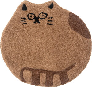 シートクッション アニマル 動物デザイン 厚さ1.5cm ウール コットン チェア ベンチ 椅子 イス キャラクター 猫 ふくろう ひつじ くま かわいい