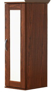 ミラー付きコンパクトシューズラック【-Refre-リフレ】(下駄箱・シューズボックス)