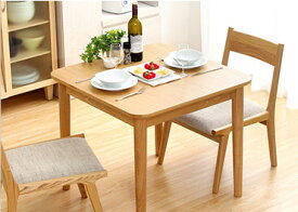 ダイニングテーブル単品（幅130cm）　ナチュラルロータイプ　木製アッシュ材｜Risum-リスム-
