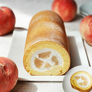 【公式・送料込】堂島バニラロール〜白桃【冷凍】 ロールケーキ スイーツ 堂島ロール モンシェール ギフト プレゼント ロール ケーキ お取り寄せスイーツ 内祝い お菓子 お中元 御中元