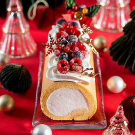【公式・送料込】【クリスマス】ホワイトクリスマスロール【冷凍】 クリスマス Xmas 洋菓子 お取り寄せ スイーツ おしゃれ 手土産 ギフト プチギフト お菓子 堂島ロール パーティー