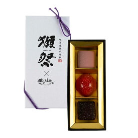 【公式・送料込】獺祭ボンボンショコラ 3個入 ＜焼菓子＞　バレンタイン チョコレート 酒 お取り寄せ スイーツ おしゃれ 手土産 プチギフト ギフト お菓子 堂島ロール