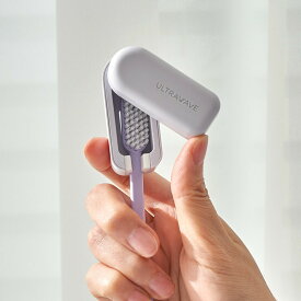 【即納】MEDIK メディク 充電式歯ブラシ除菌キャップスリム　防水タイプ MDK-TS06 【楽天倉庫365日出荷　直送】 ラベンダー グリーングレー【ヘルシ価格】 歯ブラシ除菌器 歯ブラシ除菌キャップ 充電式 除菌キャップ