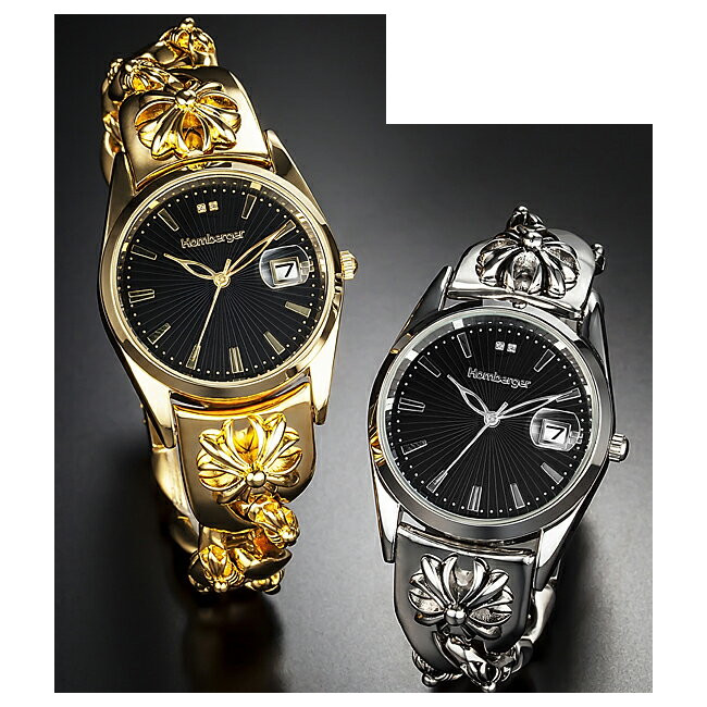 送料無料 Homberger オムバーガー ガイアール 腕時計 ゴールドorプラチナ 誕生日やクリスマス　プレゼントや贈り物にも Homberger オムバーガー ガイアール腕時計 ゴールドorプラチナポイント10P03Dec16