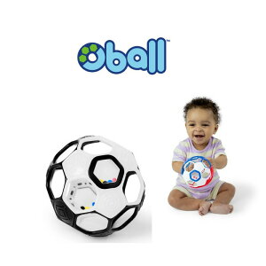 Kids2 サッカーラトルボール 黒 x 白 対象年齢0ヵ月〜【楽天倉庫直送】サッカーラトルボール サッカーボール型ラトル おもちゃ