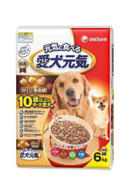 愛犬元気 10歳からの中/大型犬用 6.0kgペット 栄養食 犬用健康食品 高齢犬 中型犬 大型犬 ドッグフード