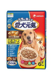 愛犬元気 気になる7歳以上用 6.0kgペット 栄養食 犬用健康食品 ドッグフード 高齢犬 ダイエット