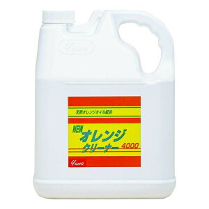 【直送品】【4個セット】友和 オレンジクリーナー エフワン 4Lx4個セット【ヘルシ価格】 洗剤 クリーナー 工場 機械 工具 部品 汚れ 洗浄 家庭 掃除