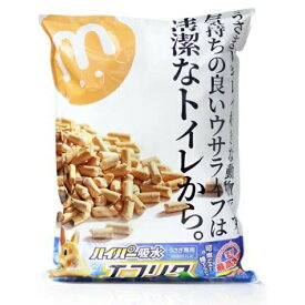 【4個セット】マペット ハイパー吸水 エコリタx4個セット【直送品】 ペットグッズ 小動物用品 トイレタリー 100%天然素材 トイレ砂 うさぎ用