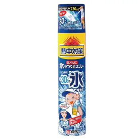 【マラソン期間中最大5%OFFクーポン配布中！】タオルに氷をつくるスプレー 230mL【冷却タオル 冷却スプレー 冷却グッズ 冷却シート 冷却マット 帽子 首 ネックバンド 子供 熱中症】 桐灰化学 熱中対策 夏 暑さ対策