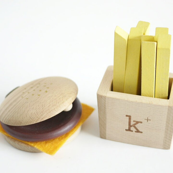 kiko+ (キコ) hamburger set (ハンバーガーセット) おもちゃの楽器クリスマスプレゼント 子供 誕生日 1歳 2歳 3歳  4歳 男の子 女の子 インポート子供服＆おもちゃLePuju
