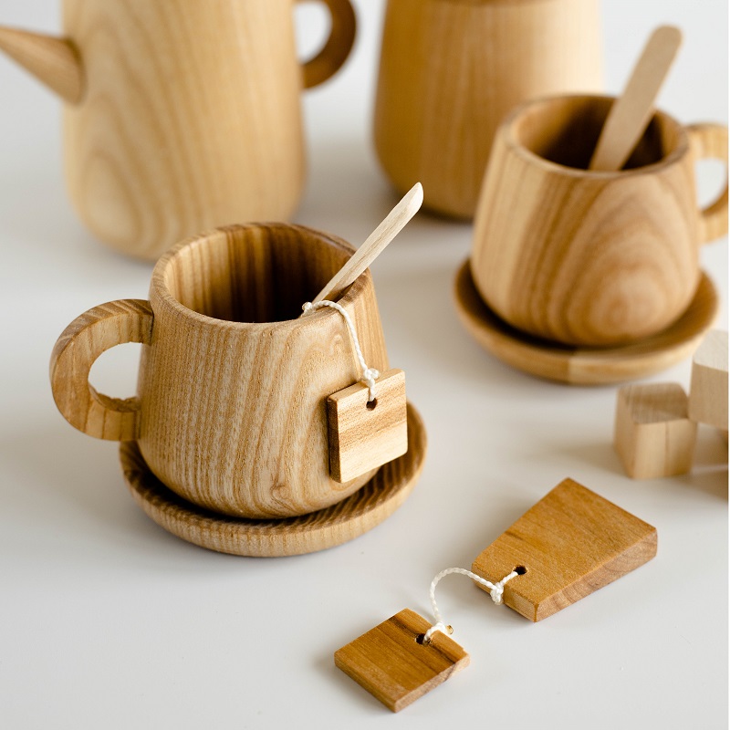 楽天市場】Lemi Toys /（レミトイズ） Tea set ティーセット 木製 
