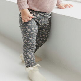 【Jamie Kay】【ジェイミーケイ】 2024SS 24ss 春夏 子供服 Organic Cotton Everyday Legging Rosalie Floral Lava レギンス | 子供 ベビー キッズ 男の子 女の子 おしゃれ 上品 かわいい