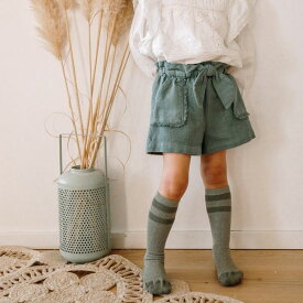 【楽天スーパーセールで20%OFF】Collegien/コレジアン Claire Glitter Ribbed Varsity Knee-high Socks グリッターリブバーシティニーハイソックス【8440】ロングソックス ベビー・キッズサイズ | ハイソックス　靴下 子ども13.5cm14cm15cm16cm17cm18cm19cm20cm21cm