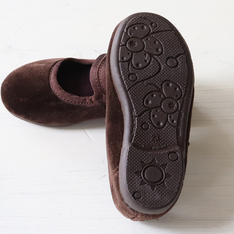 Cienta/ シエンタ 靴 ストラップフォーマルシューズ ベロア靴（キッズ ベビー）  23〜34サイズ(14.0〜21.0cm)豊富なカラーが揃った人気の子供靴(バレエシューズ 子ども靴 フォーマル靴 )500-075、500-050  | インポート子供服＆おもちゃLePuju
