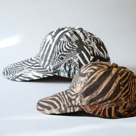 michirico ミチリコ 2023SS 春夏 子供服 Real zebra TEX cap ゼブラ柄キャップ 48-50cm,52-54cm,56-58cm | キッズ帽子 子供 人気ブランド 親子コーデ