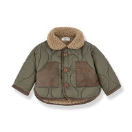 【1 + in the family ワンモアインザファミリー】 2026AW 26aw 秋冬 ベビー服 EMERALD -khaki- padded ja…