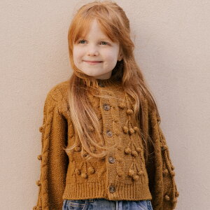 Rylee & Cru / C[AhN[ 2025AW H~ q BOBBLE@CARDIGAN GOLDEN@{uJ[fBK J[fBK | AE^[ Z[^[ j̎q ̎q oYj lCuh